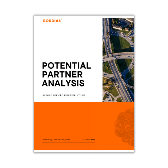 Potential Partner analysis in charging infrastructure report cover