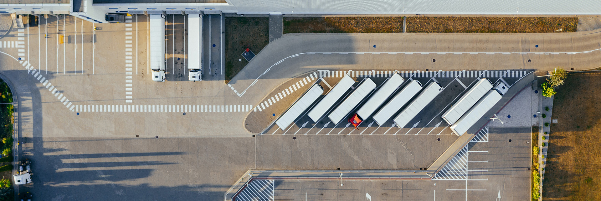 Trucks from above.